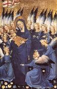 unknow artist The Wilton Diptych France oil painting artist